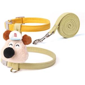 Naapesi Pettorina per Gatti con Guinzaglio, Pettorina Gatto Antifuga, Imbracatura per Piccoli Regolabile Guinzaglio, per Gatti Regolabile, per Cuccioli e Conigli (S)