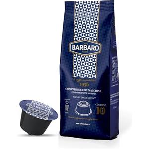CAFFE' BARBARO Napoli CAFFÈ BARBARO 100 Capsule Compatibili Con Macchine a Marchio Nescafé®* Dolce Gusto®* Miscela Blu
