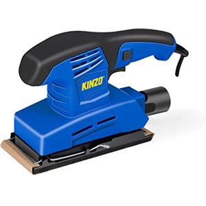 Kinzo Smerigliatrice - 230 V - Blu - Lavorazione del legno - Levigatrice orbitale