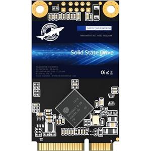 THREE COLOUR DOGFISH SSD mSATA 16GB Dogfish Internal Solid State Drive High Performance Hard Drive for Desktop Laptop Includes 32GB 60GB 64GB 120GB 128GB 240GB 250GB 480GB 500GB(16GB, MSATA)