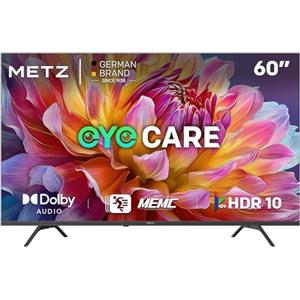 Metz UHD 60 Pollici Smart TV 4K, 60MUF7000Z, 60hz, MEMC, Dolby Audio, HDR10, Googlecast,Tuner DVB-T/T2/C/S/S2/Analogico