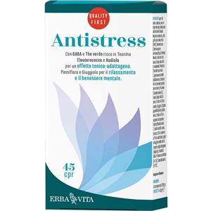 ERBA VITA GROUP SpA Erba Vita Antistress 45 Compresse Integratore Per il Rilassamento e il Benessere Mentale