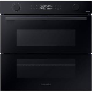 Samsung Forno Samsung ad incasso NV7B4540VBK 60 cm 76 l dual cook flex serie 4 doppia porta vapore grill wifi display led nero classe a+