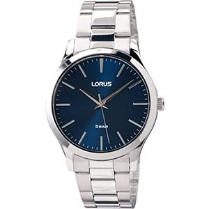 Seiko Orologio analogico al quarzo da uomo con cinturino in metallo RRX65HX9, argento