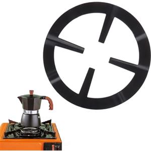 TopBrewing TopKitchenGadgets™ Universale Moca Pentola Stand Riduttore Anello Sostegno Base per Moka Expresso Caffè Resistente Ferro Treppiede per Fornello Gas Stufe