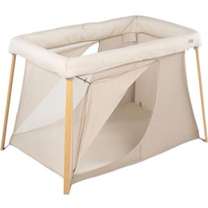 BÉABA, Lettino Da Viaggio 3 In 1, Culla Neonato, Letto Supplementare E Box, Evolutivo, Leggero 6,8 Kg, Pieghevole E Compatto, Borsa Trasporto E Materasso Inclusi, Tessuto Traspirante Oeko-Tex, Argilla