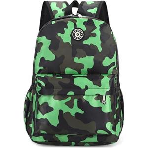 Aucuu Zaini Scolastici per Bambini, Zaino Mimetico per Bambini 3-7 Anni, Elementare Scuola Materna Mimetica Borse, per All'aperto, Scuola