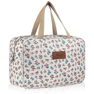 Aucuu Beauty Case Da Viaggio, Borsa da Toilette per Donna, Borse per Cosmetici con zip，Borsa Da Toilette Impermeabile Di Grande Capacità Per Brevi Viaggi, Affari E Ufficio