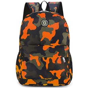 Aucuu Zaini Scolastici per Bambini, Zaino Mimetico per Bambini 3-7 Anni, Elementare Scuola Materna Mimetica Borse, per All'aperto, Scuola