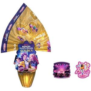 ARCOBALENO PARTY - UOVO DI PASQUA (K-pop Demon Hunter) + magnete Cioccolato Al Latte Finissimo 250 Gr Personalizzabile Con La Scelta Di 1 Magnete Collezionabile Regalo Perfetto NOVITA' 2026 !