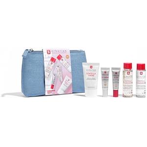 ERBORIAN Kit Beauty Routine Viso Lenitiva e Illuminante | Gel Detergente, Olio Struccante, Crema Idratante, CC Cream Doré & CC Eye Doré | Formato Viaggio | 5 Trattamenti