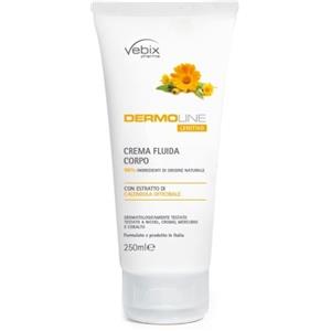 Vebix Crema Fluida Corpo Calendula 250 ml - Idrata e Nutre la Pelle con Estratto di Calendula