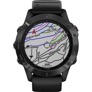 Garmin Smart Watch Garmin Cardiofrequenzimetro GPS Fenix 6 Sapphire - Nero,
