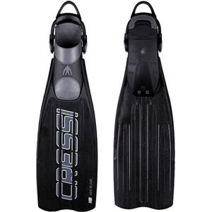 Cressi Ara EBS Fins Pinne Professionali per Immersione con Cinturino EBS, Nero, L/XL