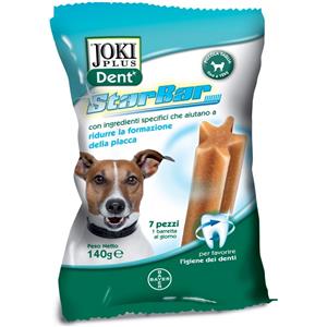 Joki Dent Classic Snack per Cani Piccoli - 140 g, Favorisce Igiene Orale e Riduce Placca