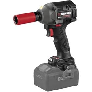 Maxpro Parkside Performance PPDSSA 20 avvitatore a impulsi senza fili 20-Li, 20 V con alloggiamento e 3 prese in acciaio