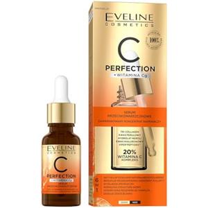 Eveline Cosmetics C-Perfection Siero Anti-Età con 20% di Vitamina C e Acido Ferulico | Leviga le Rughe, Uniforma il Tono della Pelle, Idratazione Intensa