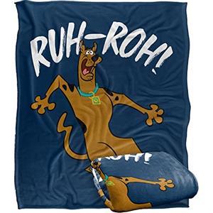 LOGOVISION SCOOBY DOO! Coperta super morbida al tatto Silky Touch, 152 x 127 cm