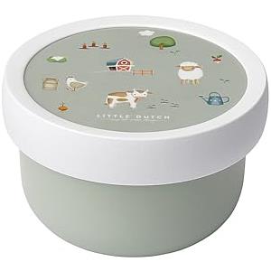 Mepal - Fruttiera Campus - Porta pranzo per frutta per bambini - Per lavastoviglie e microonde - Senza BPA - 300 ml - Little Farm