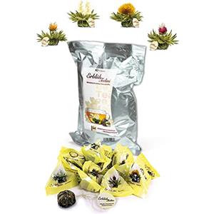 Creano 36 Fiori di tè in formato tazza - Tè bianco in confezione sfusa