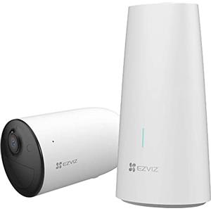 EZVIZ HB3-B1 2k, Telecamera di sorveglianza a batteria (1 Cam + Base)