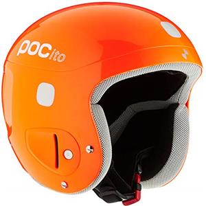 POC Pocito Casco da Sci Alpino, Unisex Bambini, Fluorescent Orange, Taglia Unica