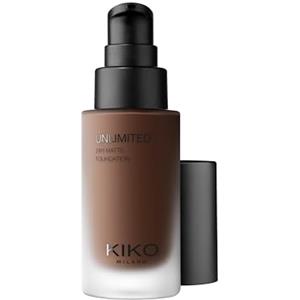 KIKO Milano Unlimited 24H Matte Foundation 20 N, Fondotinta Fluido Mat A Lunga Tenuta Fino A 24 Ore