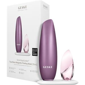 GESKE | Maschera peeling magnetica 5 in 1 SmartAppGuided™ | Maschera facciale magnetica | Rimuove le impurità | Maschera per il viso | Pulizia dei pori | Adatta a uomini e donne