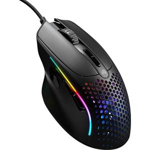 GLORIOUS Gaming - Model I 2 Wired Gaming Mouse: 9 tasti programmabili (2 scamb.), superleggero 66 g, sensore ottico 26.000, switch da 80 milioni di clic, MMO/MOBA/sparatutto, nero