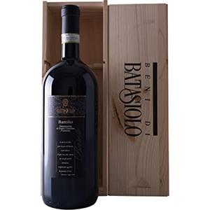Batasiolo, BAROLO DOCG - Bottiglia in formato Magnum da 1,5 l di Vino Rosso Fermo Secco, Vino dal Sapore Equilibrato