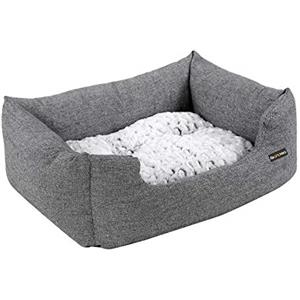 Feandrea PGW22G, Cuccia divano letto per canit, Cuscino materassino lavabile, 48 x 18 x 38 cm, Griggio