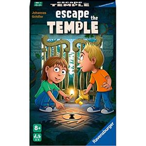 Ravensburger - Escape The Temple, Gioco da Tavolo per Tutta la Famiglia, 2-4 Giocatori, Idea Regalo per Bambini 8+ Anni, Edizione in Italiano