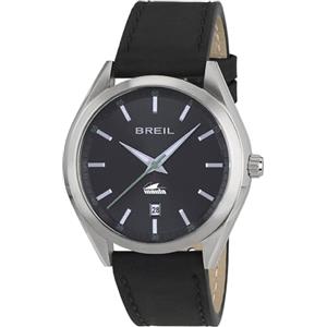 Breil, Collezione Manta City, Orologio Uomo in Acciaio, Movimento al Quarzo Miyota GM10, Luminous, Datario, Chiusura Déployante, Resistente all'Acqua, Cassa 40 mm, Color Antracite