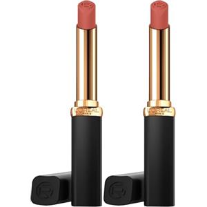 L'Oreal Paris L'Oréal Paris Rossetto Color Riche Intense Volume Matte 40Y 635 Worth It Medium Volumizzante Idratante Finish Matte Vellutato Colore Intenso Lunga Tenuta con Acido Ialuronico - 2 Rossetti