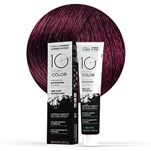 Capello point 10 Perm, Colorazione a Lunga Durata Express,Colore Capelli 7.62 Biondo Rosso Irisè, Tinta per Capelli, Copertura Rapida e Omogenea in 10 Minuti, Colore Brillante, Intenso e Luminoso, 100ml