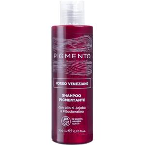 Capello point Pigmento, Shampoo pigmentante, Trattamento Ravviva il Colore con Olio di Jojoba e Fitocheratina, Colore Capelli Rosso Venerziano, Deterge e Rende i Capelli Brillanti e Setosi, 200 ml