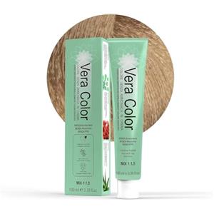 Capello point Vera Color - Biondo Extrachiaro 9 - Colorazione Professionale Long Lasting in Crema Senza ammoniaca con Cheratina Vegetale, Aloe Vera e Bacche di Goji - Copertura Totale dei Capelli Bianchi - 100ml