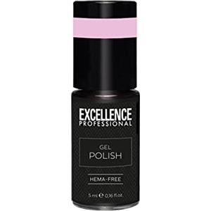 Capello point Excellence Professional, Smalto in Gel Semipermanente N.243 Colore Baby Vamp, Smalto Semipermanente per Unghie a Lunga Durata e Autolivellante, Effetto Brillante, 5 ml