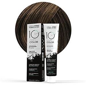 Capello point 10 Perm, Colorazione a Lunga Durata Express, Colore Capelli 5.3 Castano Chiaro Dorato, Tinta per Capelli, Copertura Rapida e Omogenea in 10 Minuti, Colore Brillante, Intenso e Luminoso, 100ml