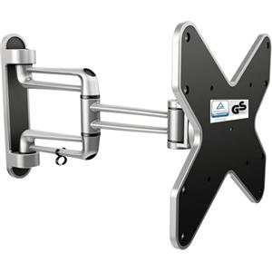 RICOO Supporto TV parete S2122 Girevole Inclinabile Televisore 15-37" (38-94 cm) Staffa universale Televisione LED/LCD/Curvo VESA 100 x 100-200 x 200