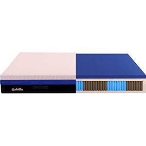 Baldiflex Materasso Matrimoniale a Molle e Memory Hybrid Super Bros, 3000 Molle - Misura 170x190 cm H25 cm