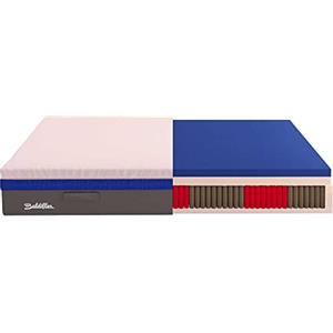 Baldiflex Materasso Matrimoniale a Molle e Memory Hybrid Super Big Bros, 3000 Molle - Misura 160x190 cm H30 cm