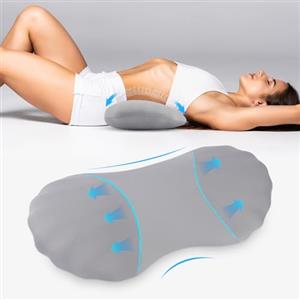 Ainiv Cuscino per Supporto Lombare in Memory Foam, Cuscino di Supporto Lombare per Dormire, Fornire Sostegno e Alleviare il Dolore Lombare, per la Vita per Chi Dorme di Lato e Sulla Schiena