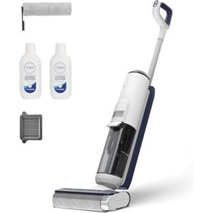 Tineco iFLOOR 5 Breeze Complete Aspirapolvere Lavapavimenti Senza Fili, Pulizia in Un Solo Passaggio per Pavimenti Duri, Bordi, Auto Pulizia, Scopa Elettrica Design Leggero e Senza Fili