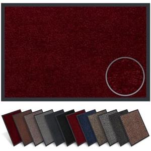 Carpet Diem Zerbino 40 x 60 cm - Tappeto ingresso antisporco - Interno ed Zerbino da Esterno, Tappetino antiscivolo per Porta, Tappeto antisporco per Porta d Ingresso - Vino rosso