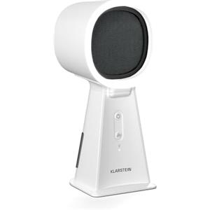 Klarstein - Cappa Aspirante Portatile, Compatta & Potente, 200 m³/ora, Filtro Multistrato, Base Antiscivolo, Ideale per Cucine Piccole & Spazi Limitati, Bianco