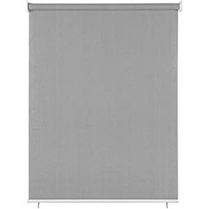 paramondo Tenda da Sole Verticale a Rullo per Esterno Avvolgibile Anti UV Protezione della Privacy Impermeabile Resistente, 100 x 140 cm [LXA] Grigio