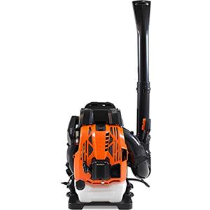 BOUDECH Soffiatore a Zaino 4 Tempi 75,6cc 2.5Kw Professionale schienale ergonomico con tracolle imbottite Max-Comfort e velocità di soffiaggio foglie fino a 320Km/h Arancione