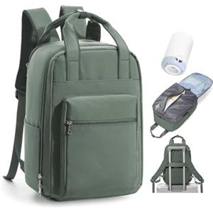 BJLFS Zaino da Viaggio con Sottovuoto Ryanair 40x30x20 Wizzair Bagaglio a mano 40x20x25 Ryanair con Pompa Borse da Cabina per Easyjet 45x36x20 con compressione sottovuoto,Zaino Casual per Laptop