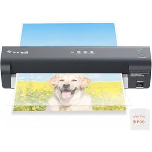 Bonsaii Plastificatrice A3, protezione da inceppamenti, sistema di controllo della temperatura NTC, 80-125 micron, plastificazione veloce, plastificatrice per scuola, ufficio e casa (L318-A)